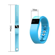 TK02 Bluetooth4 0 Fit Bit Activity Tracker Smart Band Wristband Pulsera Inteligente Bracelet for IOS Android