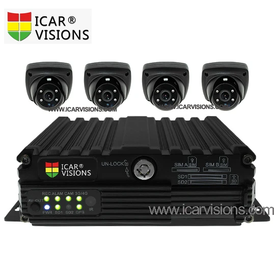 
4ch 8ch 1080P AHD mdvr with gps 3g wifi car dvr car recorder live monitoring 