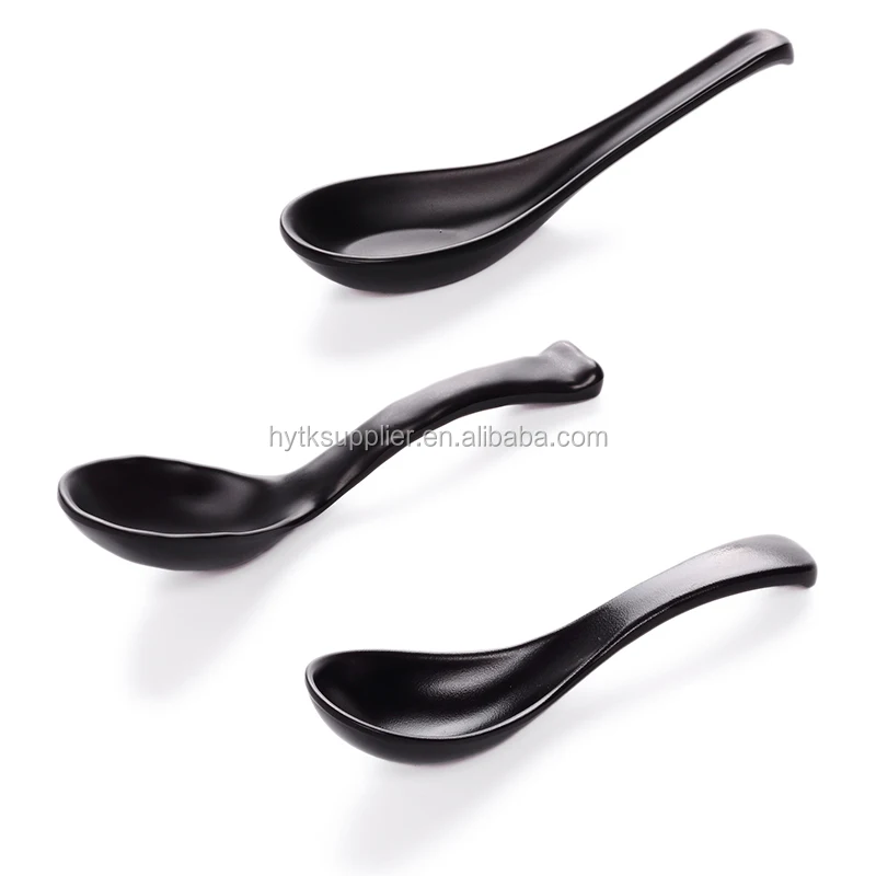 Bulk buy melamine chinese soup spoon,plastic ramen spoons