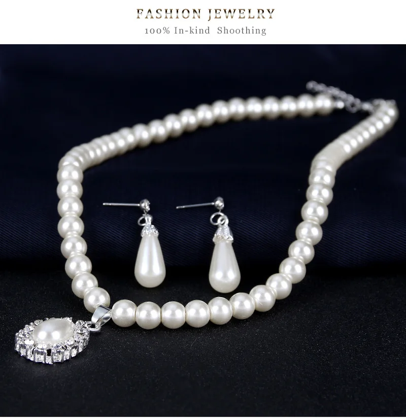 Новое поступление, модные свадебные аксессуары для волос для невесты, ожерелье с кристаллами и жемчугом