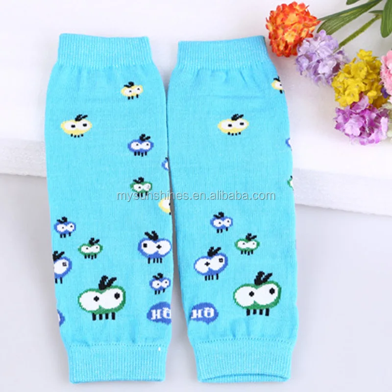 Baby Knee Pad Kids Socks Kneepad Protector Letter Dots Striped newborn girls leggings tights boys kawaii toddlers Leg Warmers