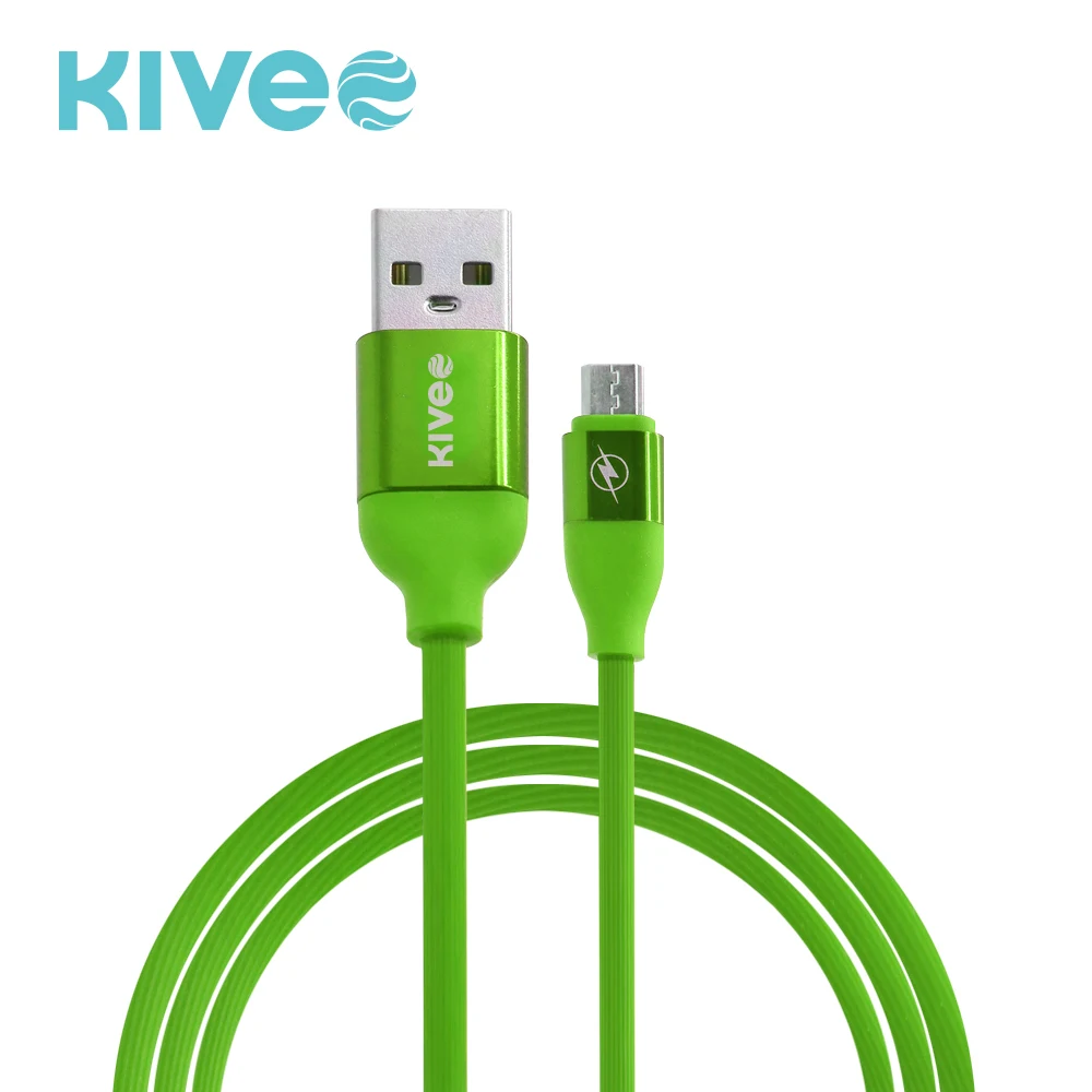 продажа Радуга Красочные 1 м Micro USB зарядное устройство сотового телефона кабель для передачи данных для телефона Android