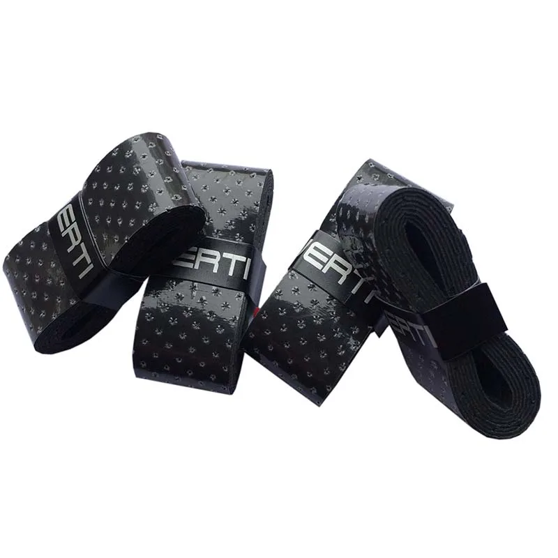 POWERTI 7pcs/lot Stick Perforated Sweatband Tennis Racket Overgrip Sweat Viscosity Breathable Grip for Badminton Racket