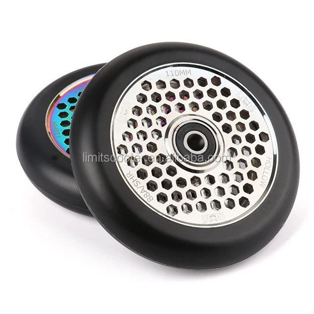 LIMIT Stunt Scooter Wheels, 110mm 120mm LMT20A hollow kick scooter wheels