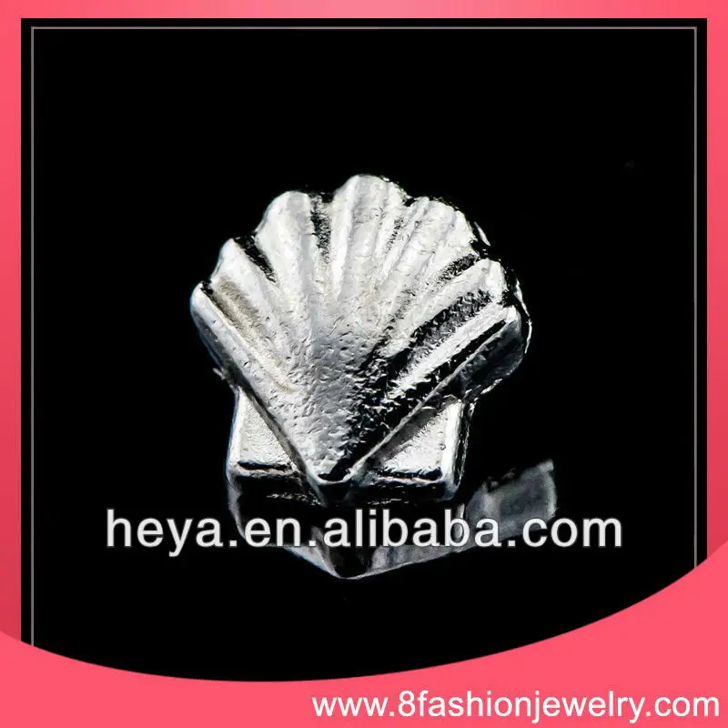 
New design sea shell 7mm assortal floating charm in lockets 