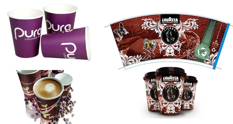 4 color ci polythene paper cup paper bag heat transfer film servo flexo printing machine