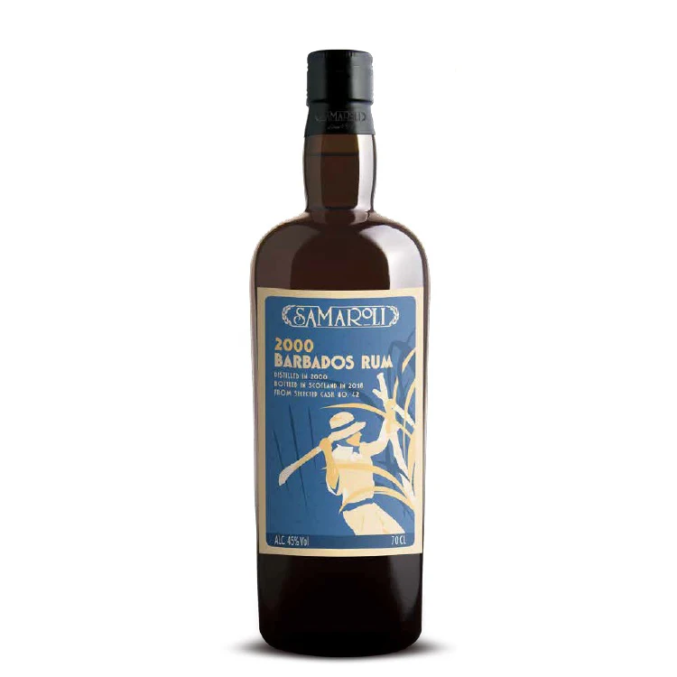 Классическое виски из Шотландии 2000 года в бутылках с ромом из Барбадоса