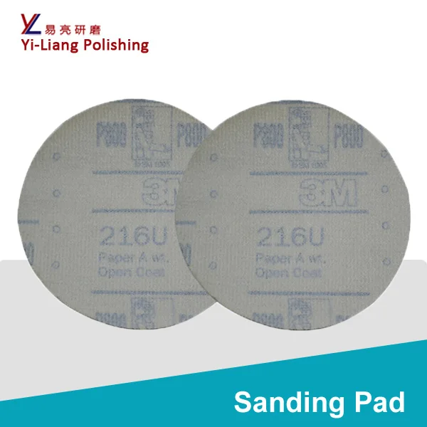 Customized non-metal material sanding disc polishing sanding pad