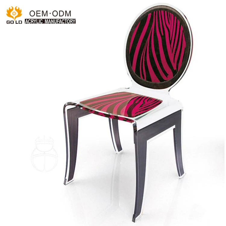 Custom Modern Acrylic Transparent Chair Louis Clear Acrylic Chair