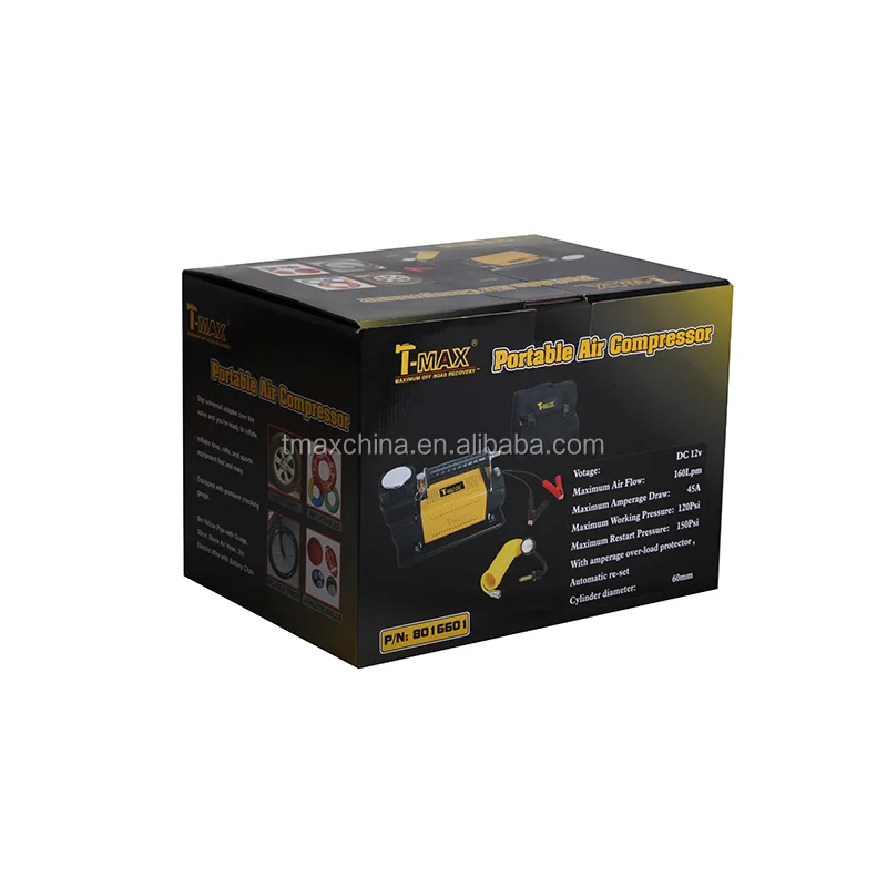 12v Car Air Compressor 150PSI Tyre Deflator 4WD Portable Inflator