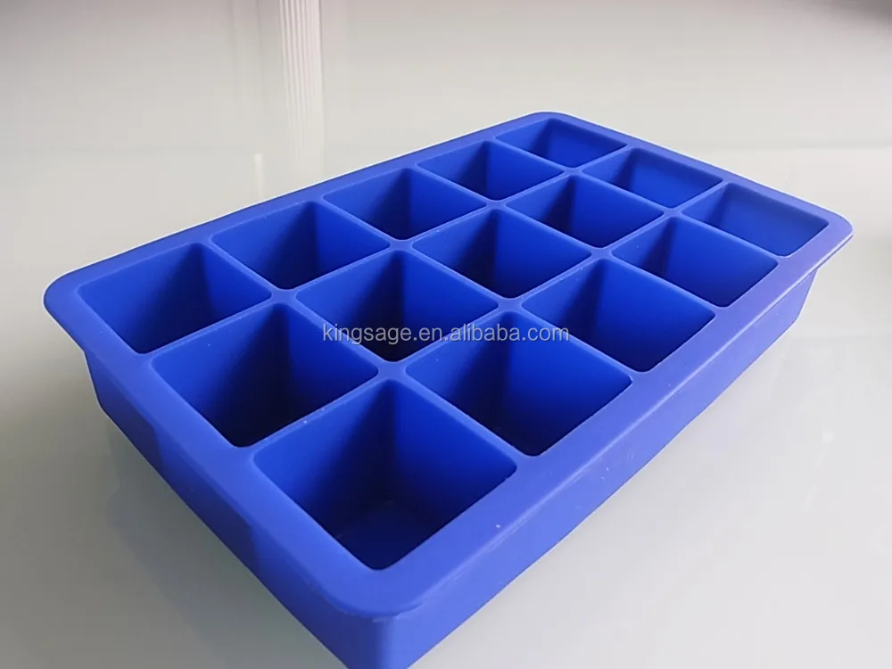 15 cube silicone ice trays,silicone ice cube trays custom logo printing, ice cube mold