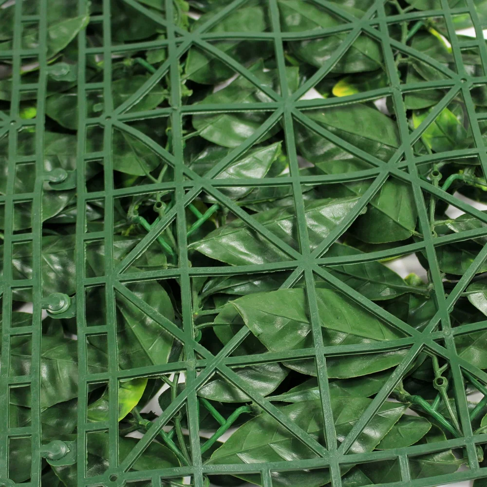 12 pieces 50 x 50cm artificial boxwood bushes plant cover green plastic fence