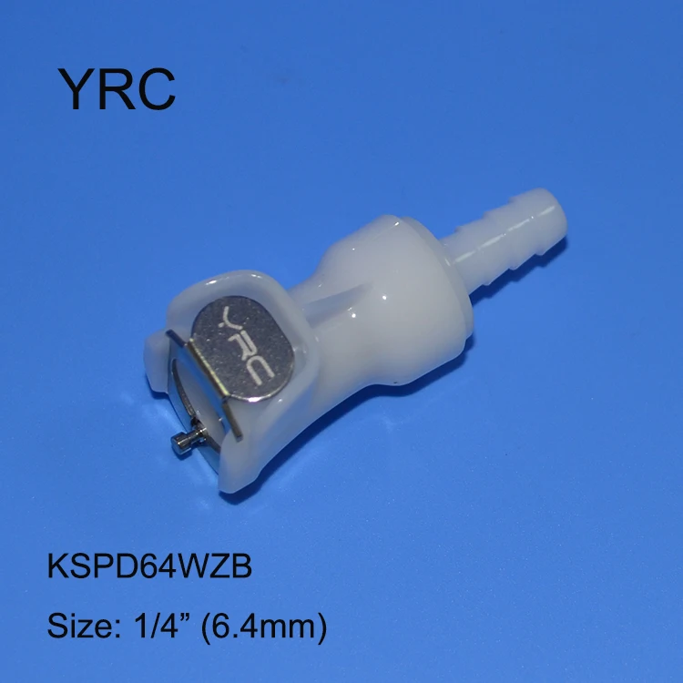 hose barb mini quick release plastic tubing 3/8 barbed elbow couplings
