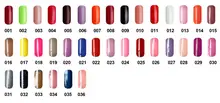 Free shipping 6pcs VOG fashion One Step Gel Polish 15ml 36 colors for choice