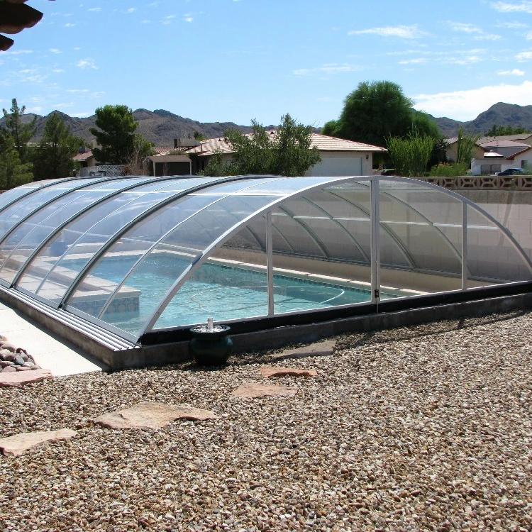 Hot Sale Polycarbonate Swimming Pool Enclosure Kits for Winter Swimming Pool