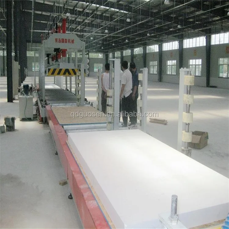 SIP wall board /fiber cement board /EPS SIP panel machine