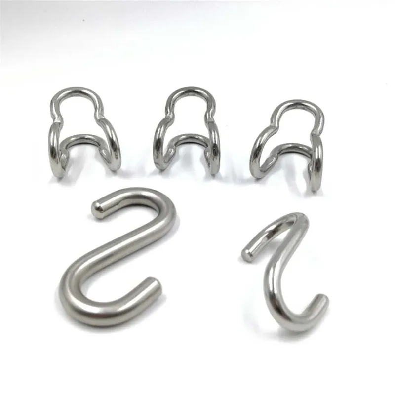 rope climbing netsclimbing net connectors rope crimping aluminum sleeve playground rope fittings