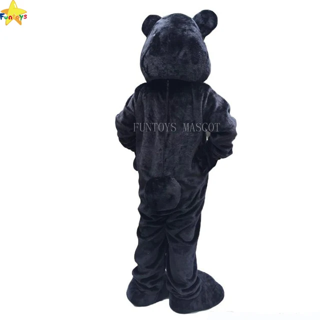 Funtoys Promotion Black Bear Mascot Costume Party Masha Dress
