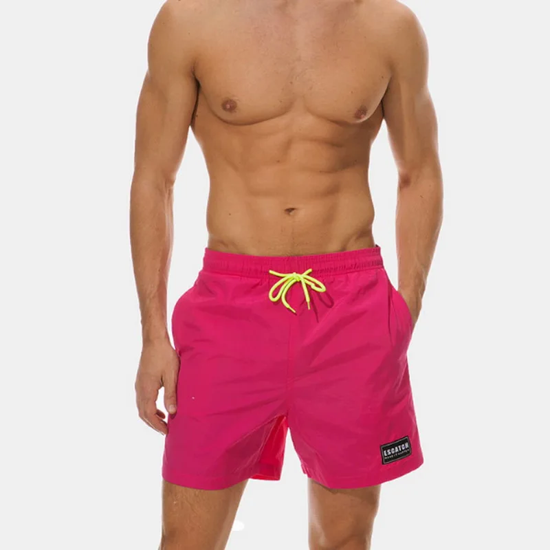 Hot new products oem custom men swimwear beach surf shorts breathable boy swimming trunk