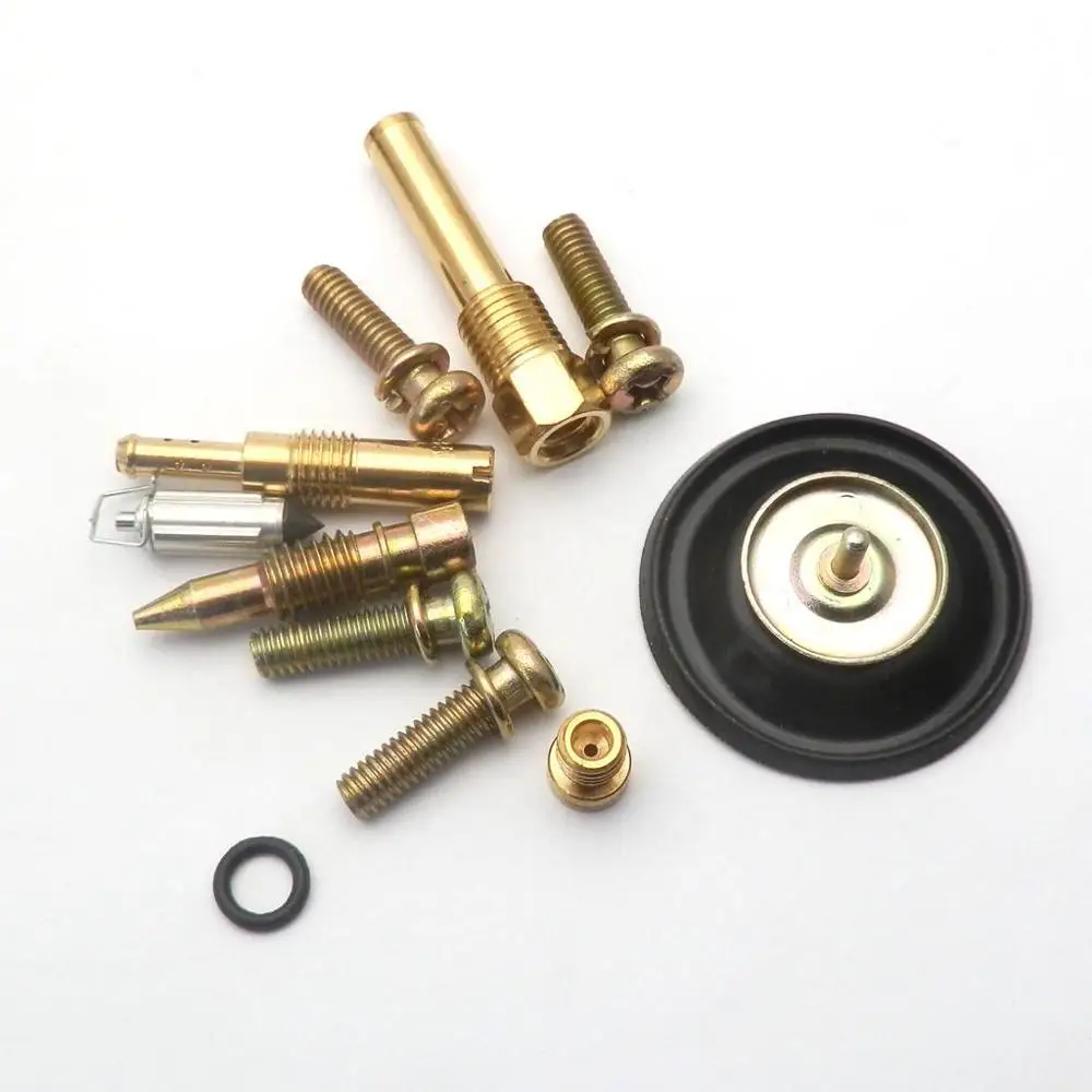 
Configuring 29.9mm Vacuum Diaphragm Plunger Carburetor Needle for VLX 400 600 Steed 400 V-type Carburetor Repair Kit 