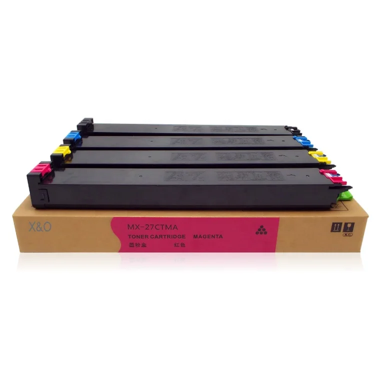 X&O Premium MX-27 MX-27GTBA MX-27NTBA MX-27FTBA MX-27ATBA Toner Cartridge for Sharp MX-2000L/2300N/2700N/3500N/3501N/4500N/4501N