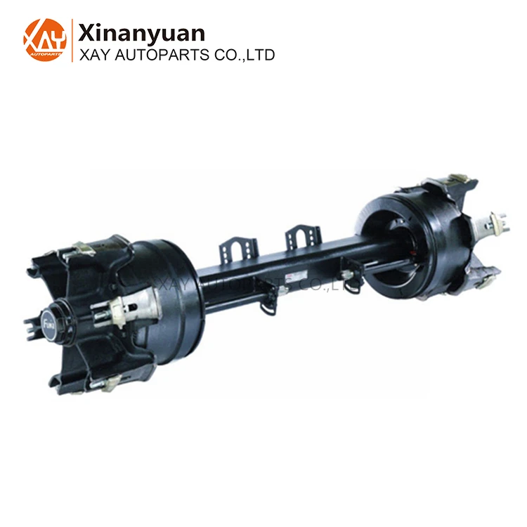Factory direct sale spider center semi trailer axles spoke wheel axle series for sale