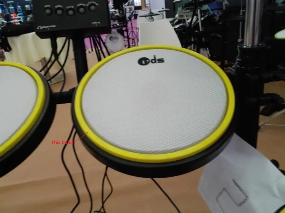 
Hot Sale Plastic Acoustic Drum Set Electronic Drum Kit 
