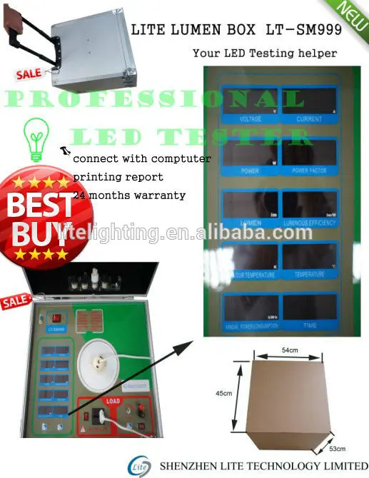 Из светодиодов cfl освещение высокую яркость метр инструмент