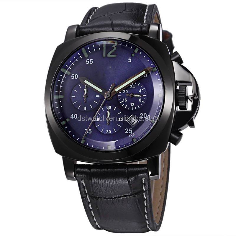 men casual watch genuine leather luxury men watches quartz wristwatch