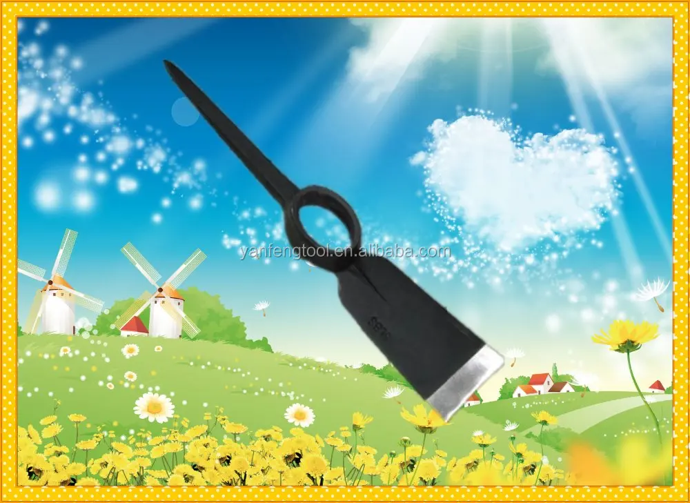 hand tool drop forged small pickaxe types P406/pickaxe digging tools hoes