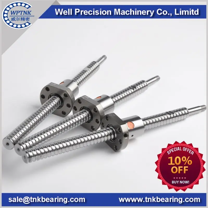 Дешевый шариковый винт SFU1204 1604 1605 1610 2004 2005 2010 2505 2510 3205 3210 4005 4010 4020 5010 8010