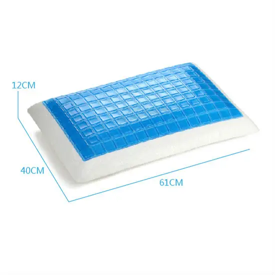 Luxury Customized Memory Foam Contour Honeycomb Cooling Gel Pillows Bed Pillows For Sleeping