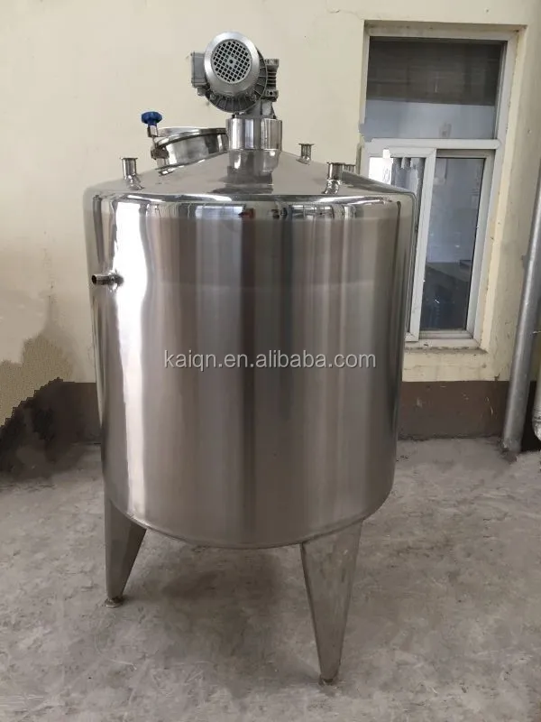 200 to 20000L liter stainless steel tank with mixer