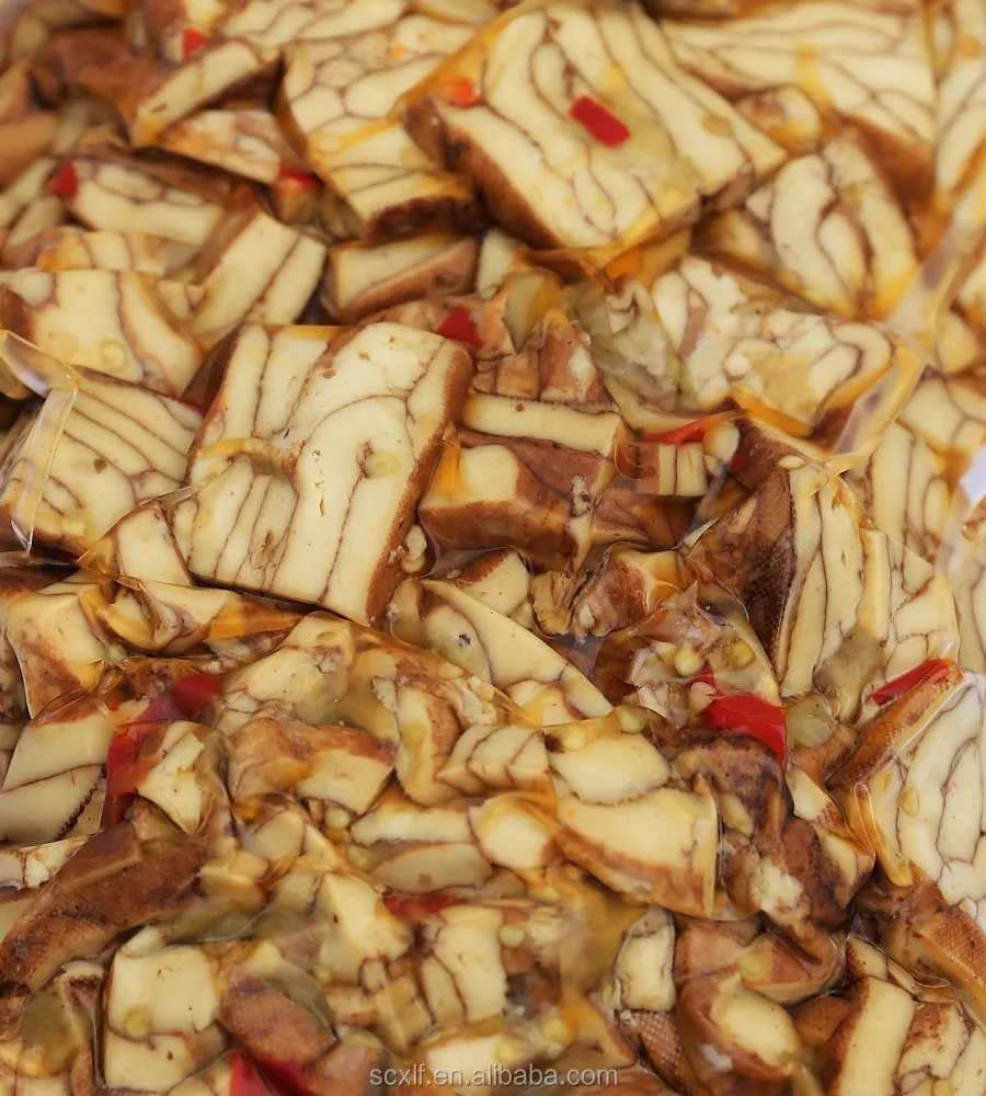 Wholesale Dried Burn Curd, 180g pickled chili, hot spicy snacks