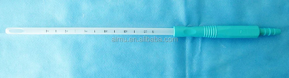 disposable plastic suction tube suction catheter suction tip with handle