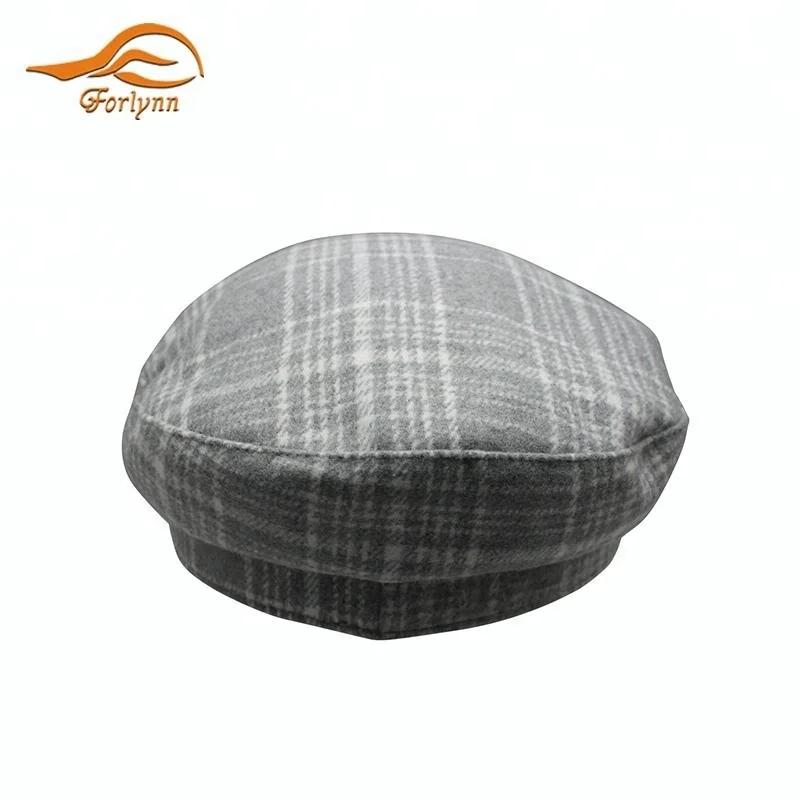 Factory Price Vintage Custom Grey Women Headwear Hat Wholesale Hat