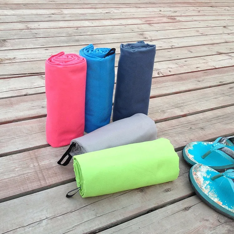 
Microfiber suede 80 polyester 20 polyamide microfiber towel fast drying hot sell light weight 