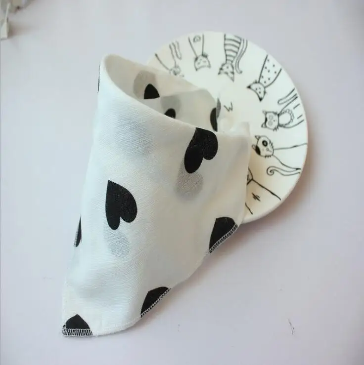 ready to ship factory hotsale cheap price wholesale baby bandana organic cotton bibs