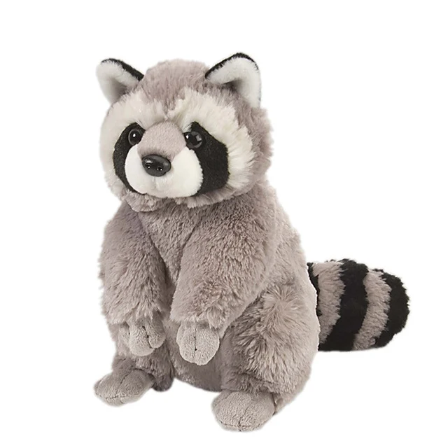 Raccoon Plush Stuffed Toy Soft Fluffy Plush Raccoon