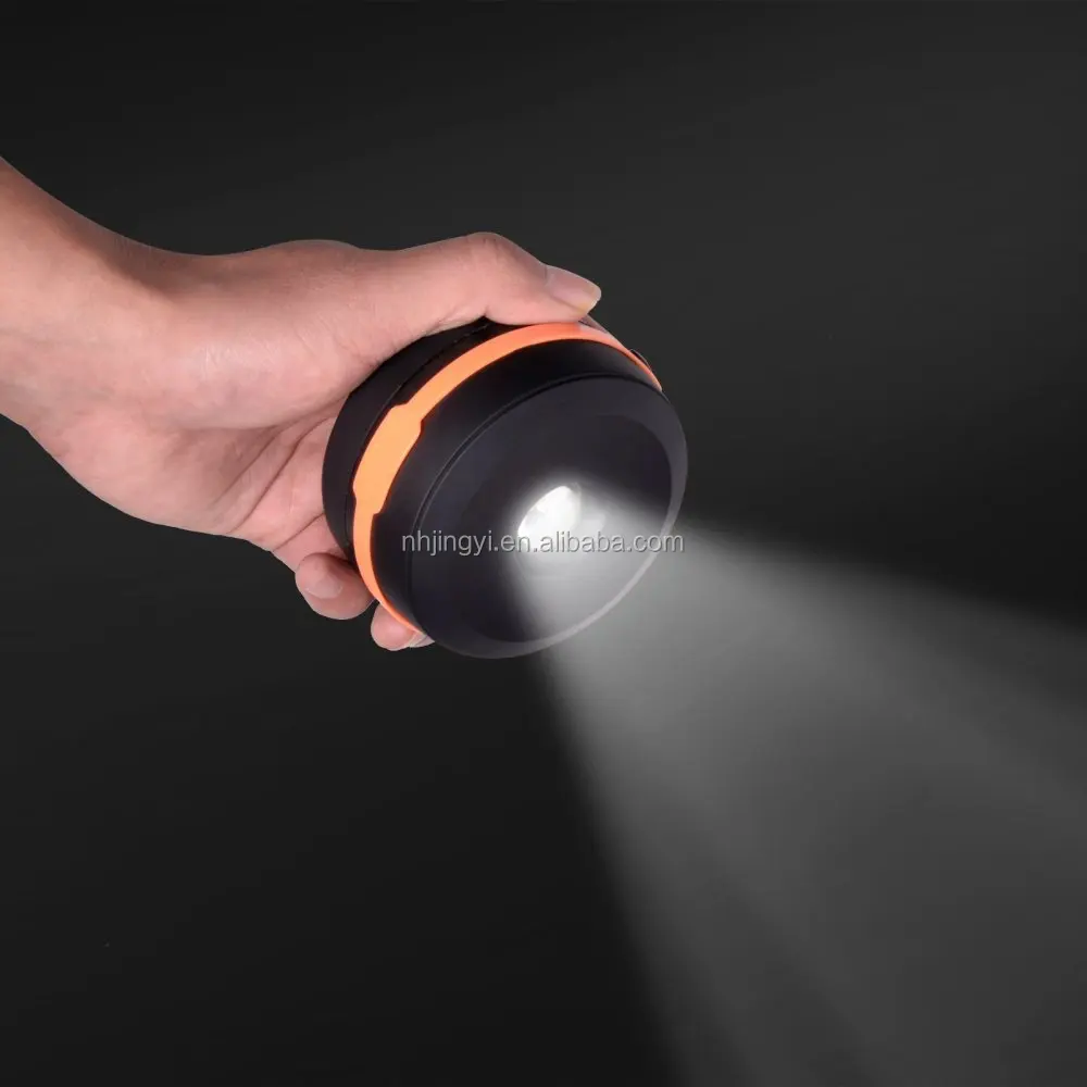 Outdoor camp Emergency ABS Waterproof Flexible Flashlight Mini LED Foldable Camping Lantern