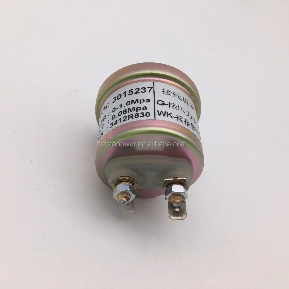 Generator Oil Pressure Sensor 1/8NPT 3015237 Double Pole 3015237-2P