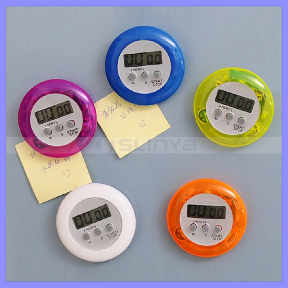 Mini Stand Kitchen Cook Timer with AG13 Battery Power 240 Days Long Work Time Cooking Countdown Digital Timer