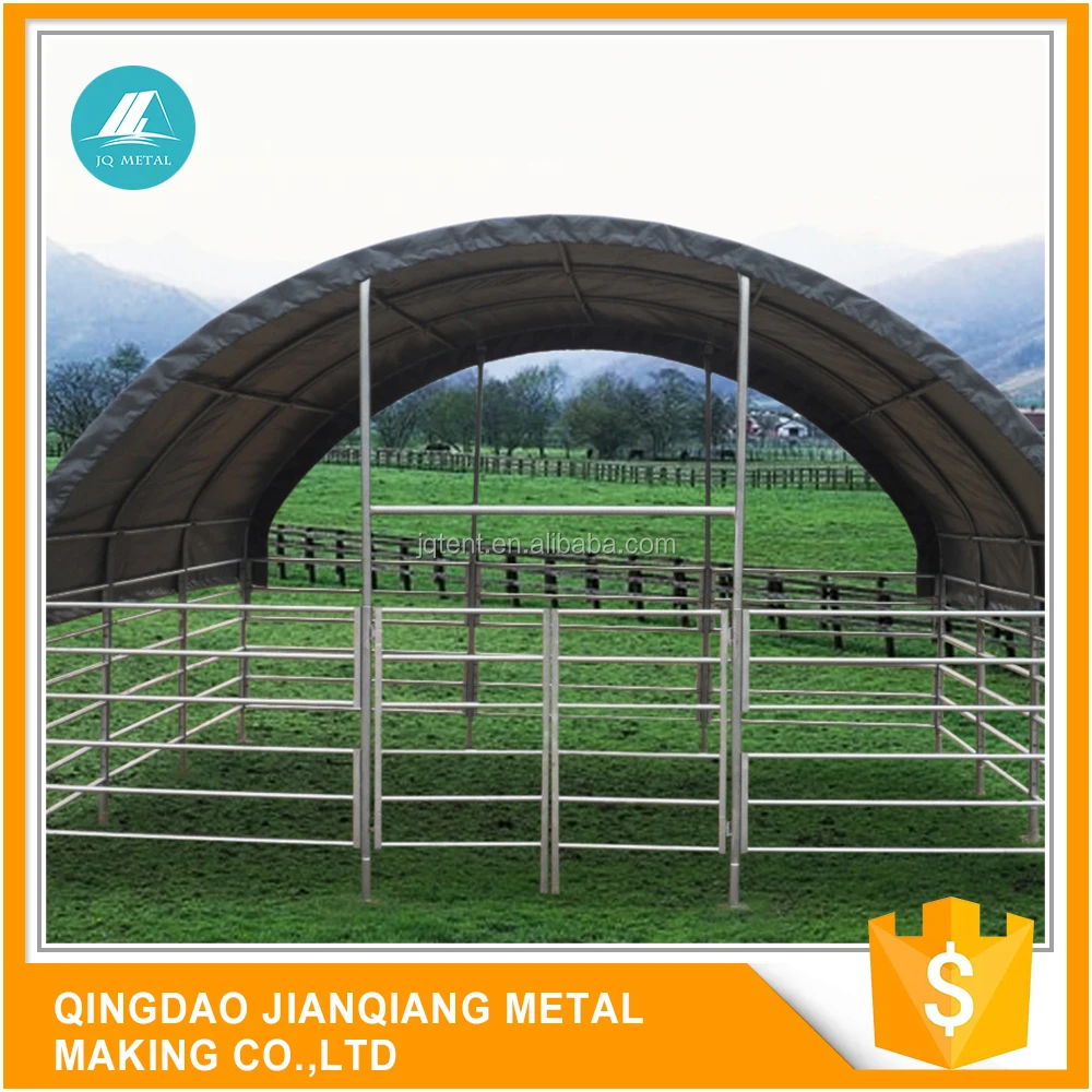 JQR2020L steel frame livestock shelter for sale