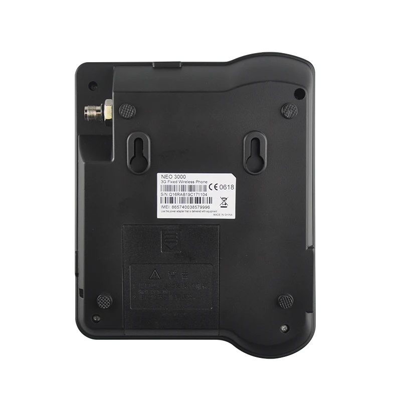 3G Cordless telephone with SIM card slot