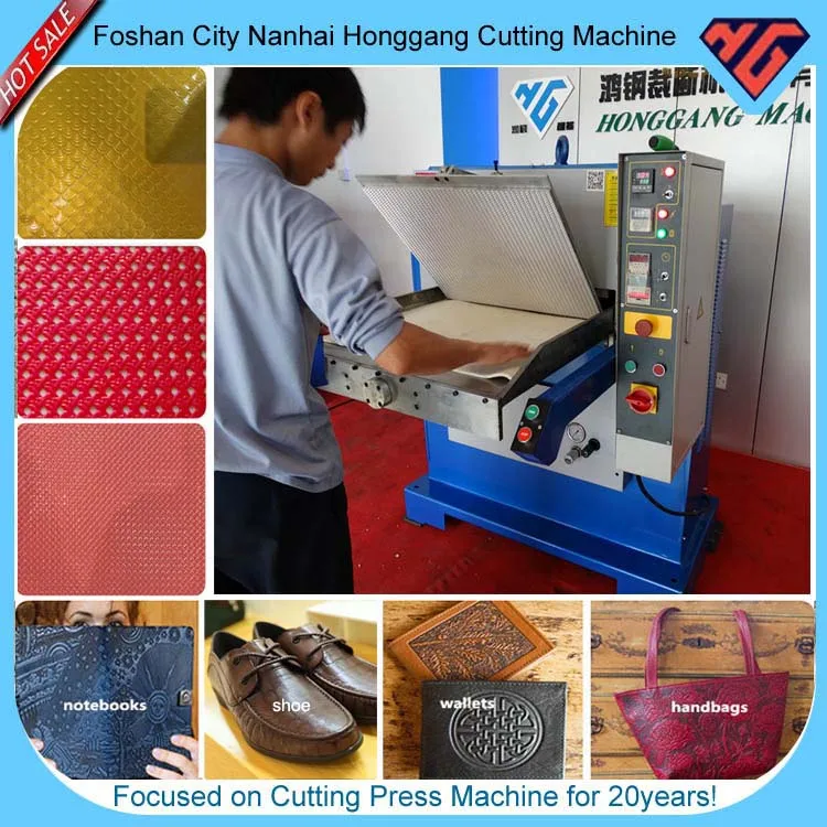 120 tons Automatic hydraulic PU leather embossing machine
