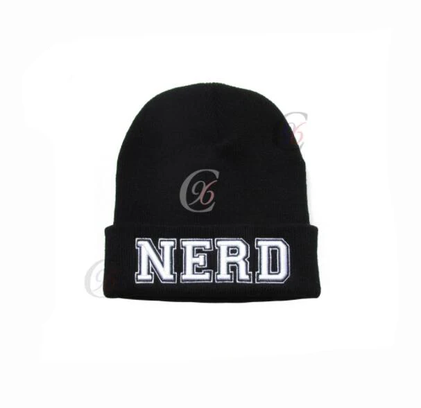 Chengxing acrylic simple bobble hat knitting pattern knitted beanie patterns for men kinting hat