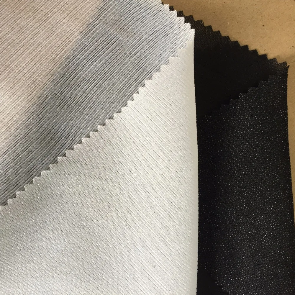 dot fuse woven fusible interlining interfacing fabric for garment by Karl Mayer warp knitting machine