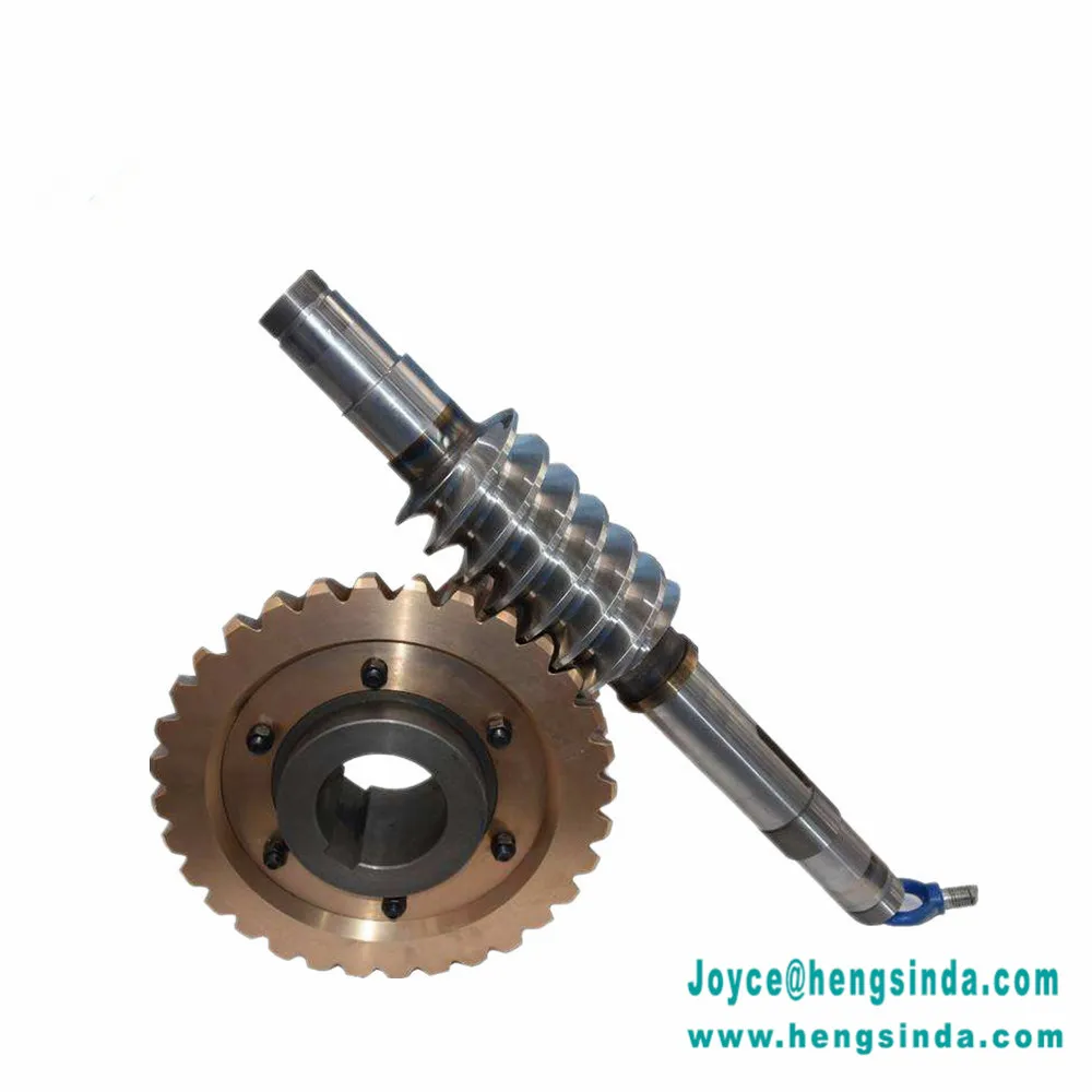 CNC machining stainless steel worm gear