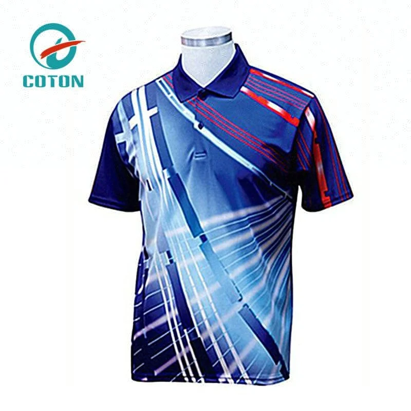 Top quality sublimation 100% polyester dart shirt