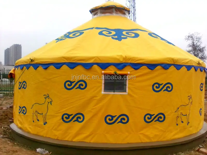 20M diameter mongolian winter yurt